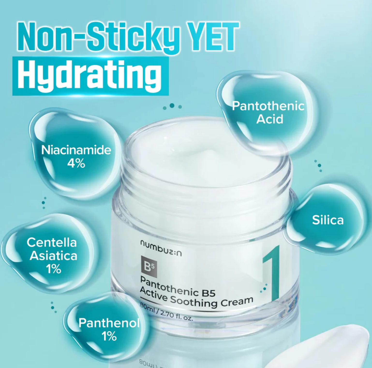 Numbuzin - No. 1 Pantothenic B5 Active Soothing Cream